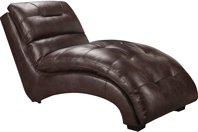 Coleford Chaise - Brown