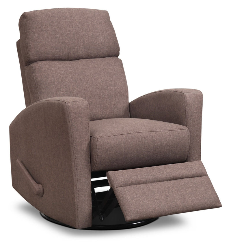 Tavern Swivel Glider Recliner - Brown