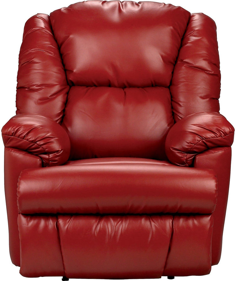 Torbay Bonded Leather Power Recliner - Red