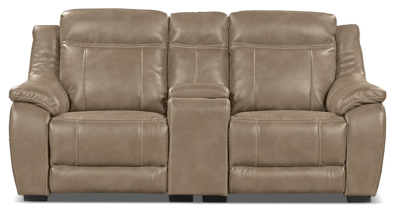 Rosslare Power Reclining Loveseat - Taupe