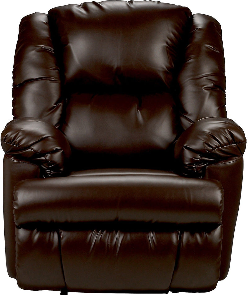 Torbay Bonded Leather Power Recliner - Brown