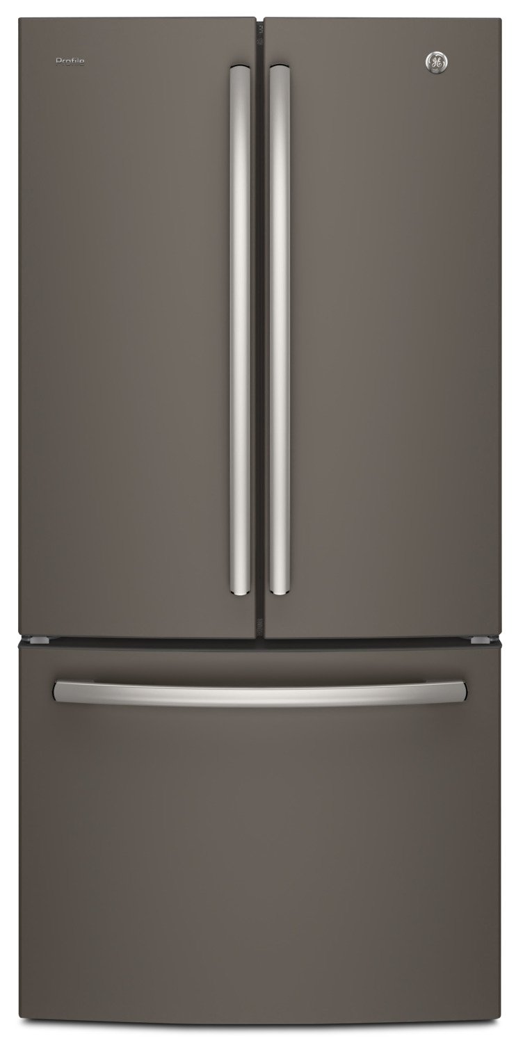GE Profile 24.5 Cu. Ft. French-Door Refrigerator with Space-saving Icemaker - PNE25NMLKES