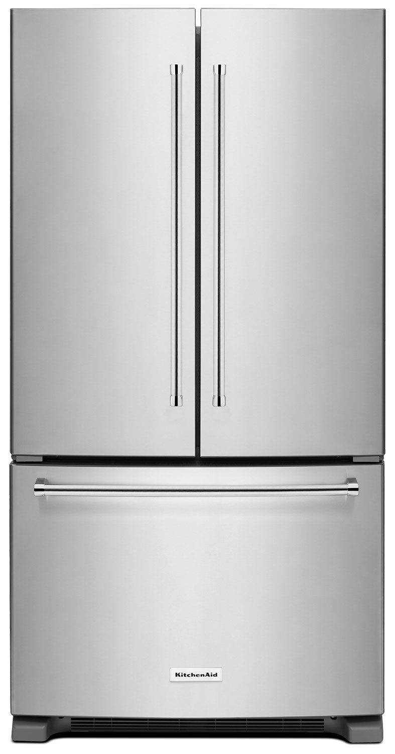 KitchenAid 25 Cu. Ft. French Door Refrigerator with Interior Dispenser - Stainless Steel