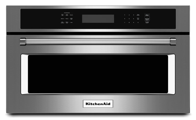 KitchenAid 1.4 Cu. Ft. 30" Built-In Convection Microwave Oven - Stainless Steel