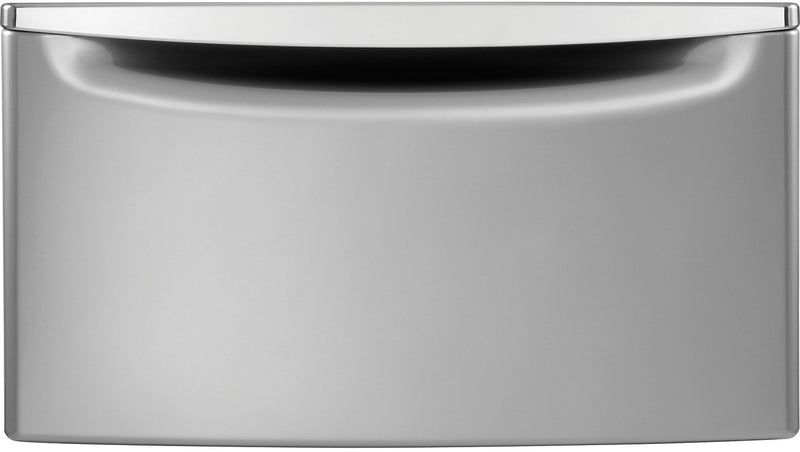 Whirlpool 15.5" H Laundry Pedestal w/Storage Drawer - Chrome Shadow
