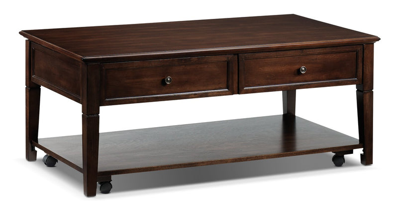 Kunbury Lift-Top Coffee Table - Walnut