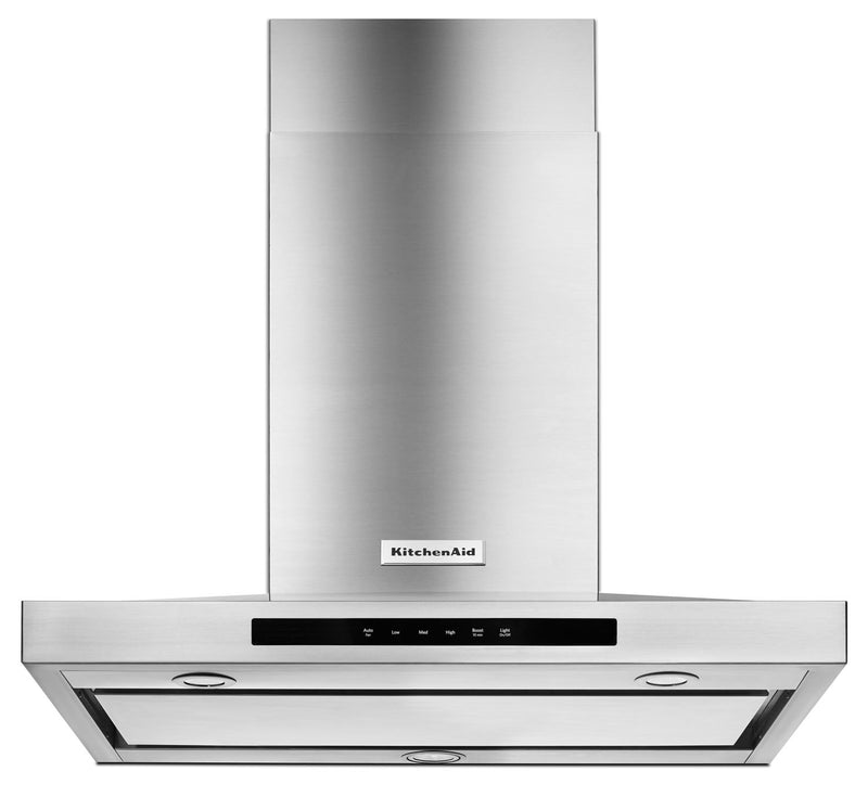 KitchenAid Stainless Steel 30" Wall-Mount Canopy Range Hood - KVWB600DSS