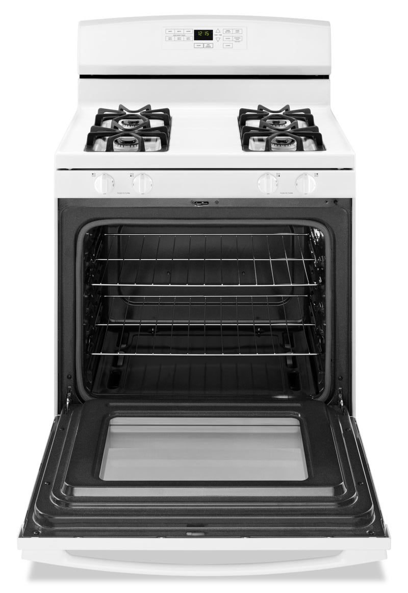 Amana 5.0 Cu. Ft. Freestanding Gas Range with SelfClean AGR6603SFW