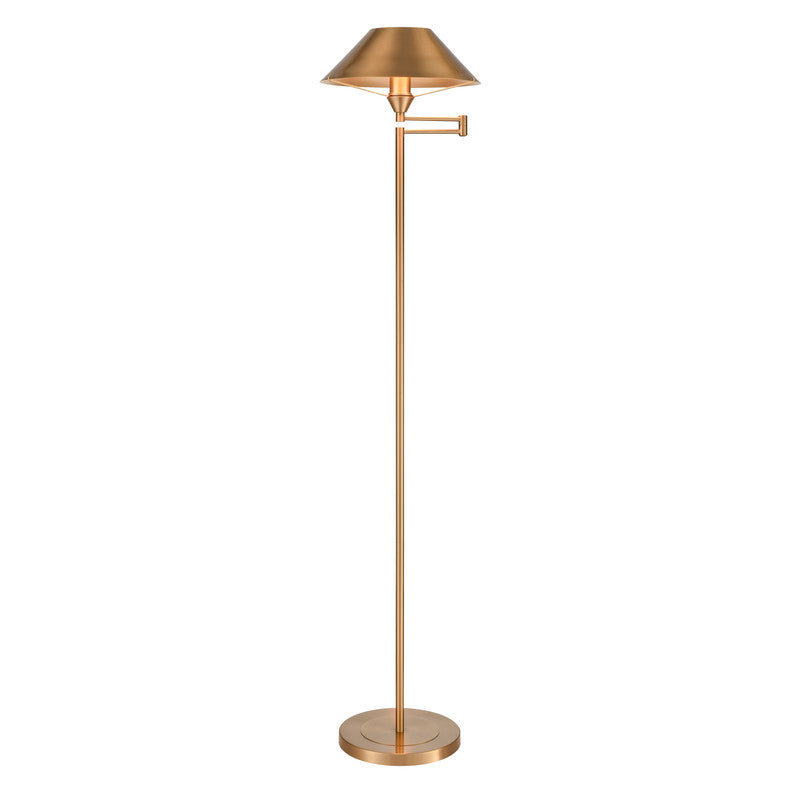 Jaciobas Floor Lamp - Aged Brass