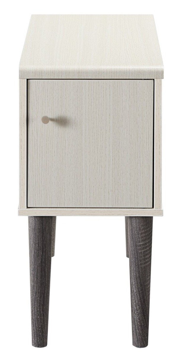Revel Chairside Table - Ivory