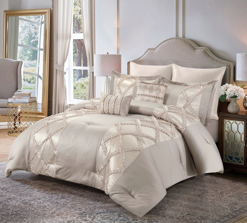 Merrick 7-Piece Comforter Set - Queen