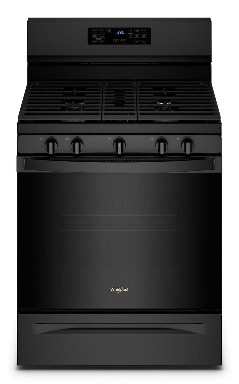 Whirlpool 5 Cu. Ft. Gas Range with 5-in-1 Air Fry Oven - WFG550S0LB