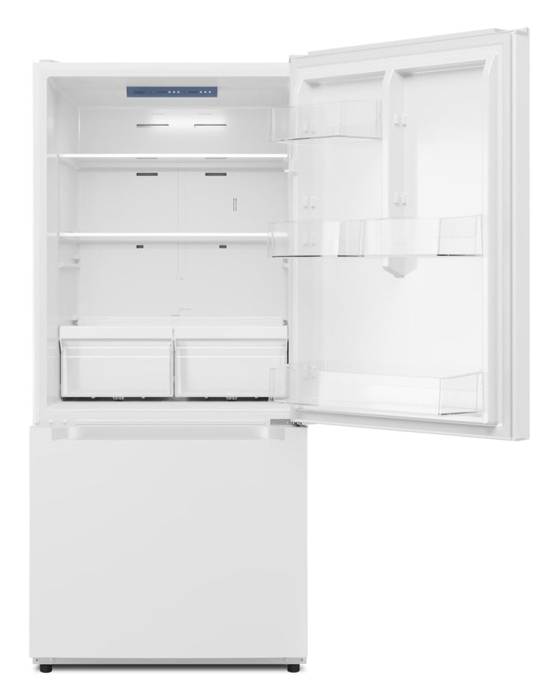 Midea 18.7 Cu. Ft. BottomFreezer Refrigerator MRB19B7AWW Furniture.ca