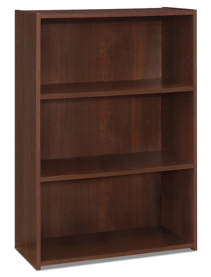 Derby 3-Shelf Bookcase - Cherry