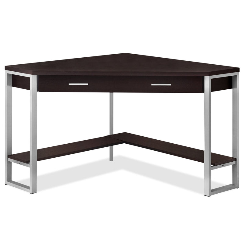 Fulton Corner Desk - Espresso