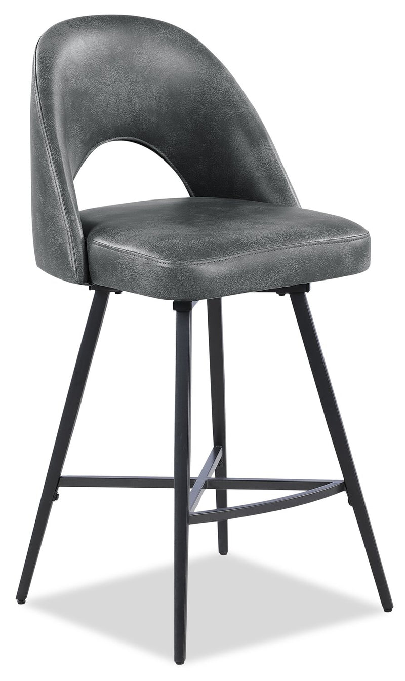 Tabernash Counter-Height Stool - Charcoal