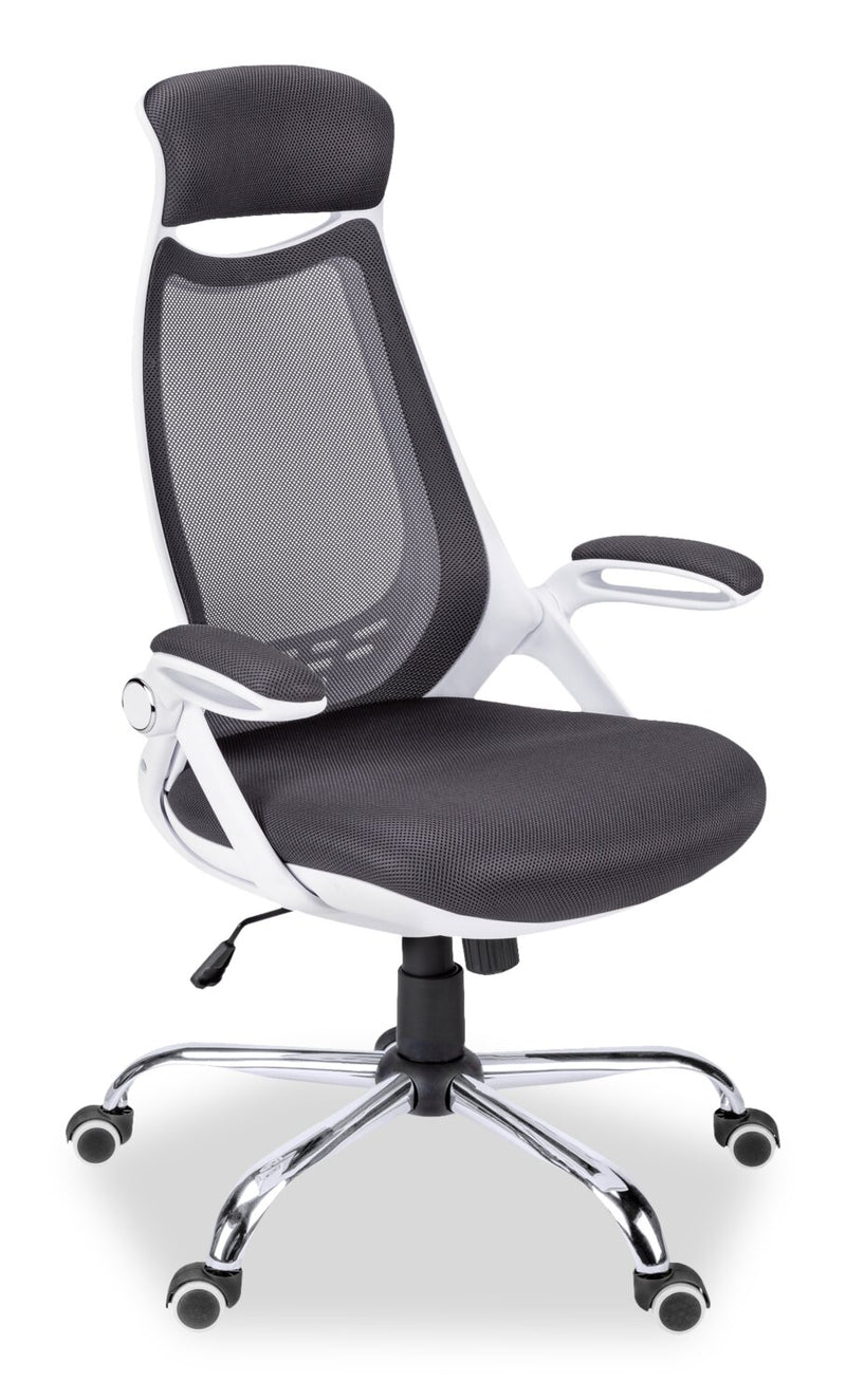 Meade Executive Mesh Office Chair - White