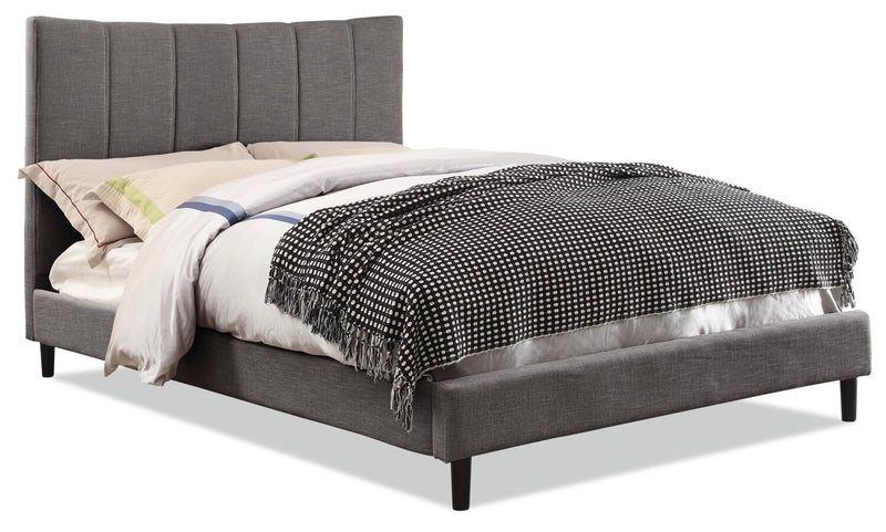 Caterina Platform Full Bed - Grey