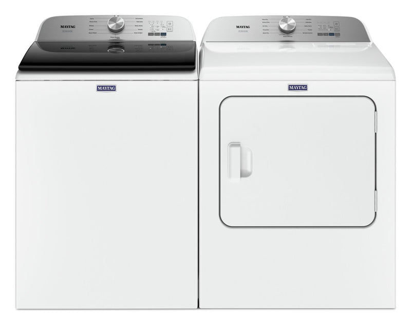 Maytag 5.4 Cu. Ft. Pet Pro Top-Load Washer and 7 Cu. Ft. Electric Dryer - MVW6500W/YMED650W