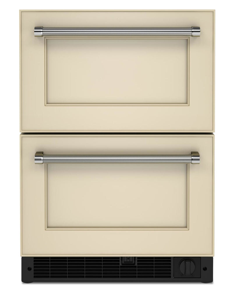 KitchenAid 4.2 Cu. Ft. Panel-Ready Under-Counter Refrigerator/Freezer - KUDF204KPA