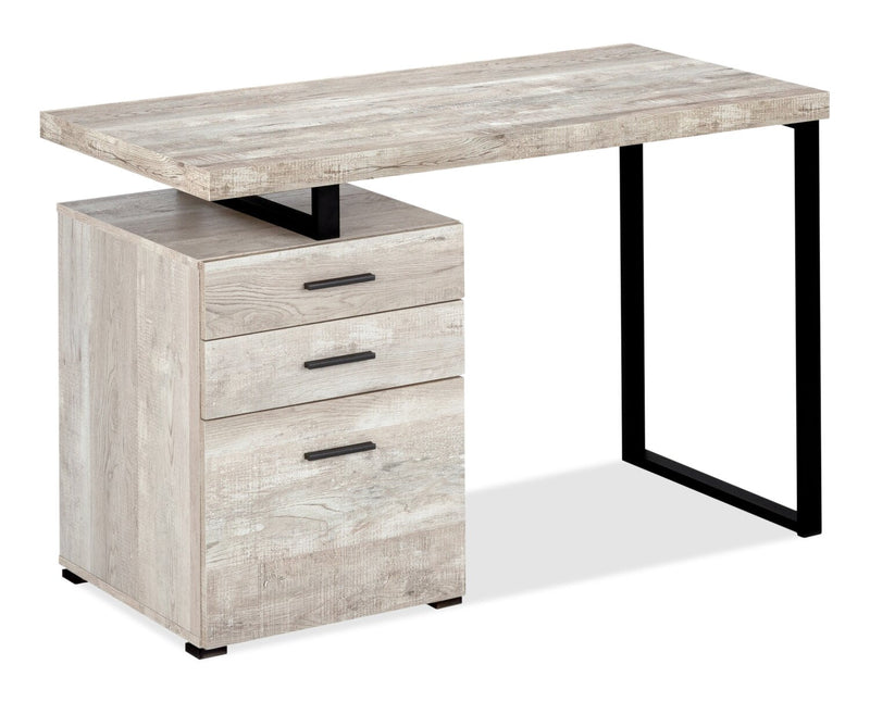 Tintern Reversible Desk - Dark Taupe