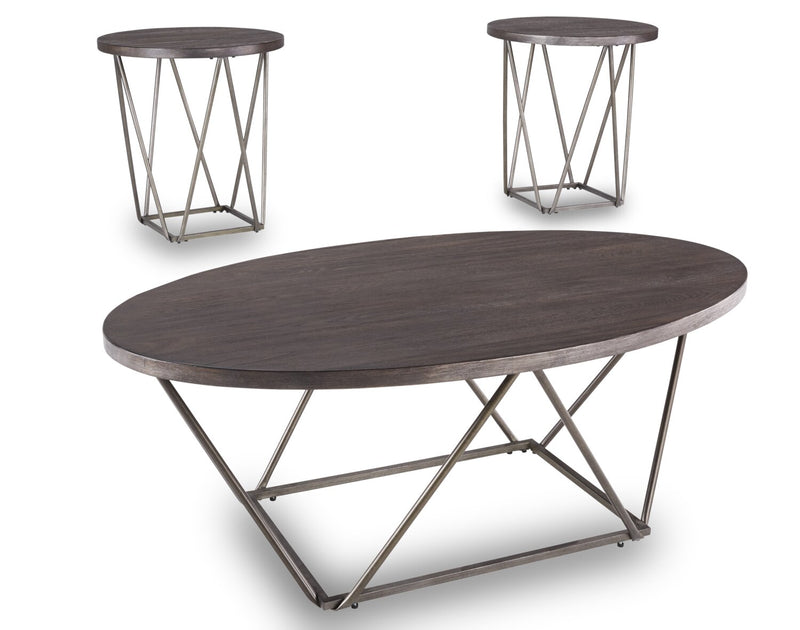 Laurel 3-Piece Coffee and Two End Tables Package