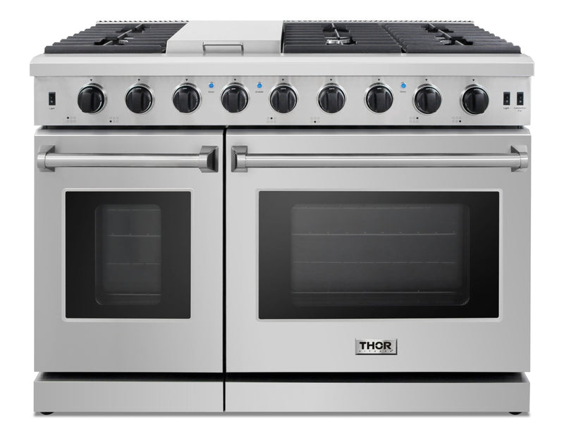 Thor Kitchen 6.8 Cu. Ft. Six-Burner Professional Gas Range - LRG4807U-SS