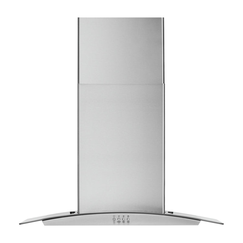 Whirlpool 30" Glass Wall Mount Range Hood - WVW51UC0LS
