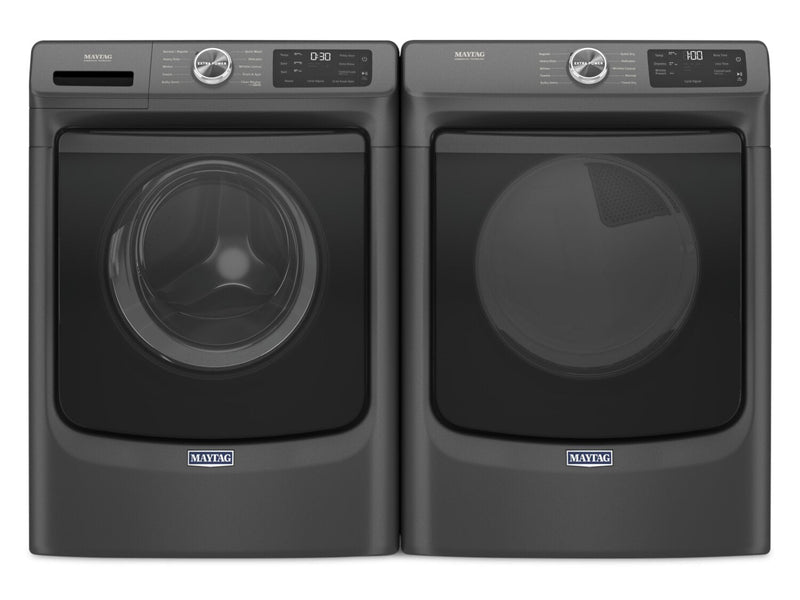 Maytag 5.2 Cu. Ft. Front-Load Washer and 7.3 Cu. Ft. Gas Dryer with Extra Power - MHW5630B/MGD5630B