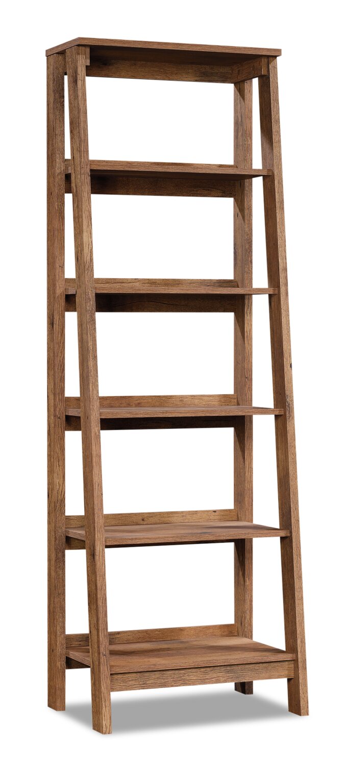 Arboga Ladder Style Bookcase - Vintage Oak