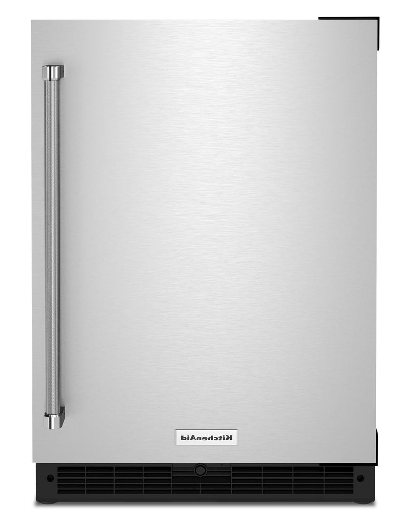 KitchenAid 5 Cu. Ft. Under-Counter Refrigerator with Right-Swing Door - KURR114KSB