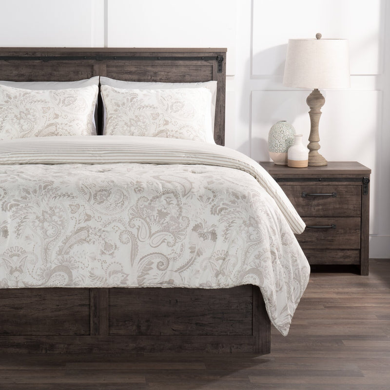 Indie Paisley 3-Piece Full/Queen Comforter Set