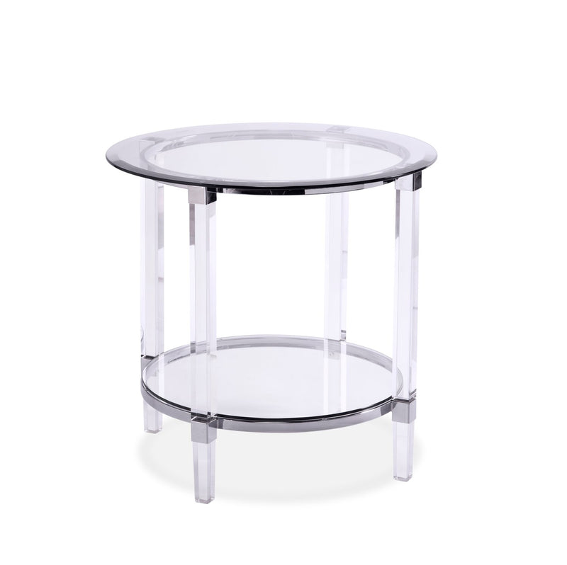 Tansem Round End Table