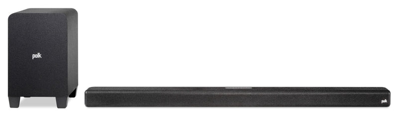 Polk Signa S4 3.1.2-Channel Soundbar with Wireless Subwoofer - 300443-01-00-101 