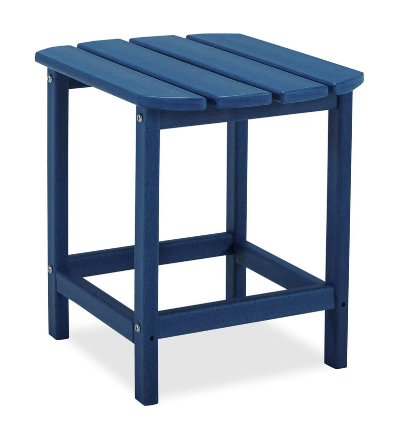 Maine End Table - Blue