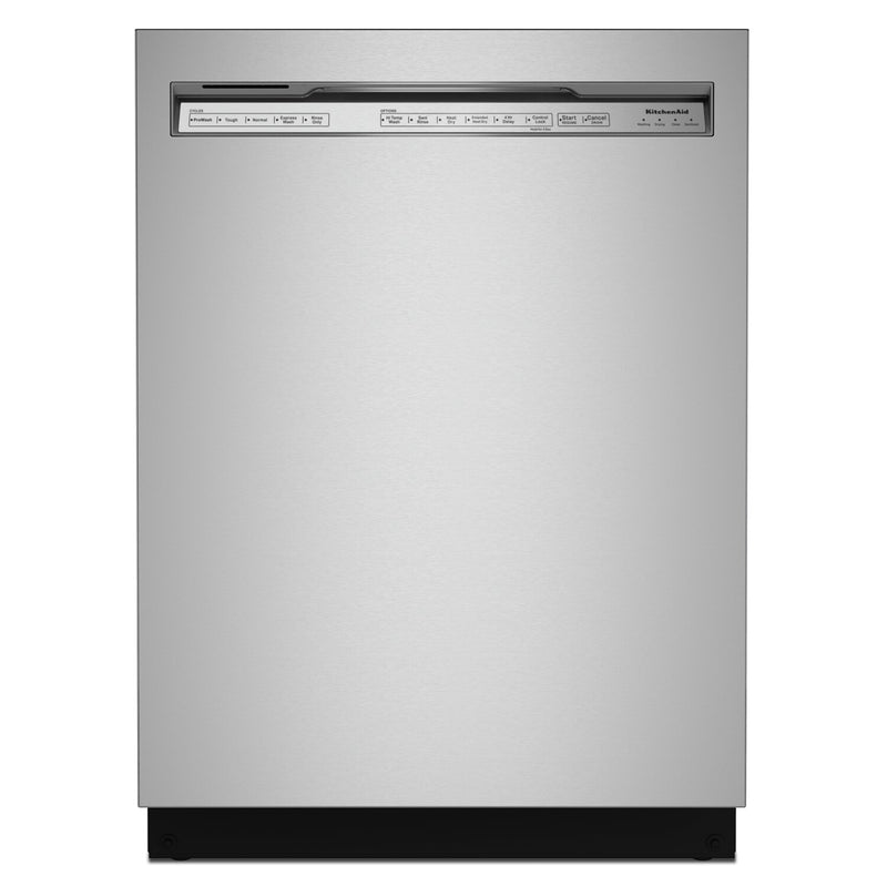 KitchenAid 47 dB Front-Control Dishwasher with ProWash™ Cycle - KDFE104KPS