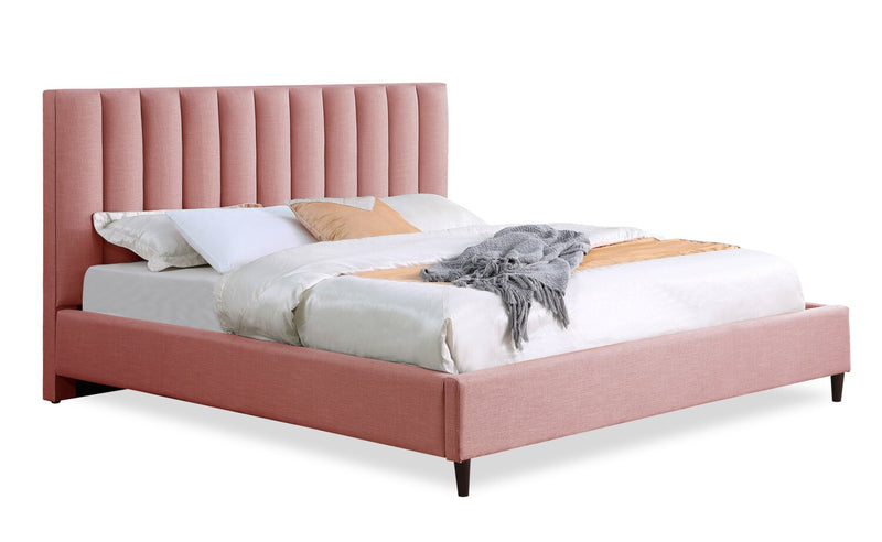 Cresbard King Platform Bed - Pink