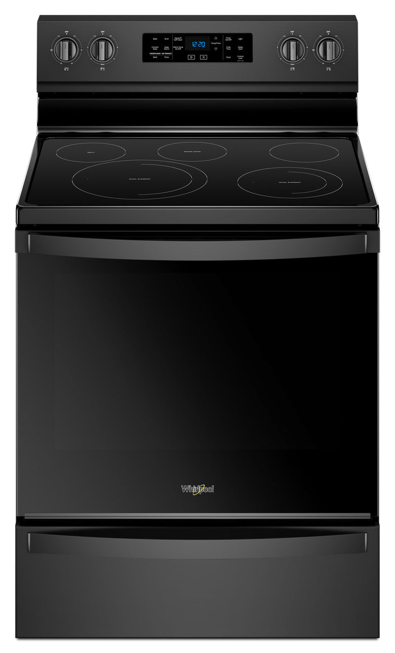 Whirlpool® 6.4 Cu. Ft. Freestanding Electric Range with Frozen Bake™ Technology - YWFE775B
