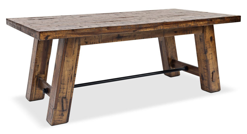 Bakersfield Coffee Table with Hidden Casters