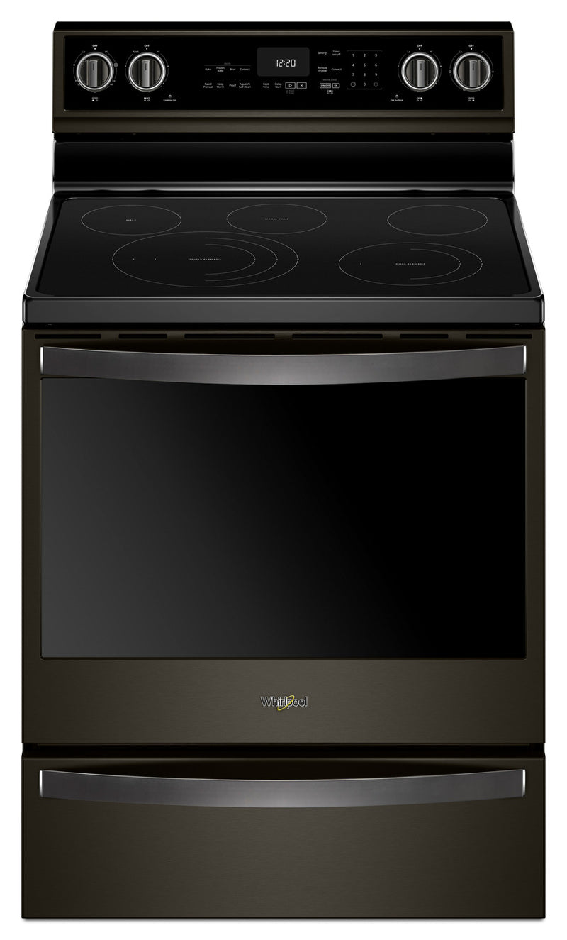 Whirlpool® 6.4 Cu. Ft. Electric Freestanding Range with 5 Elements - YWFE975V