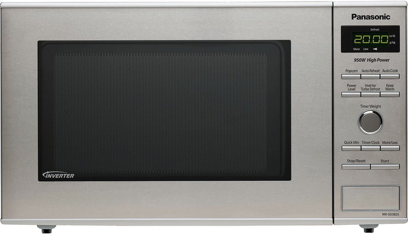 Panasonic 0.8 Cu. Ft. Countertop Microwave Oven - Stainless Steel