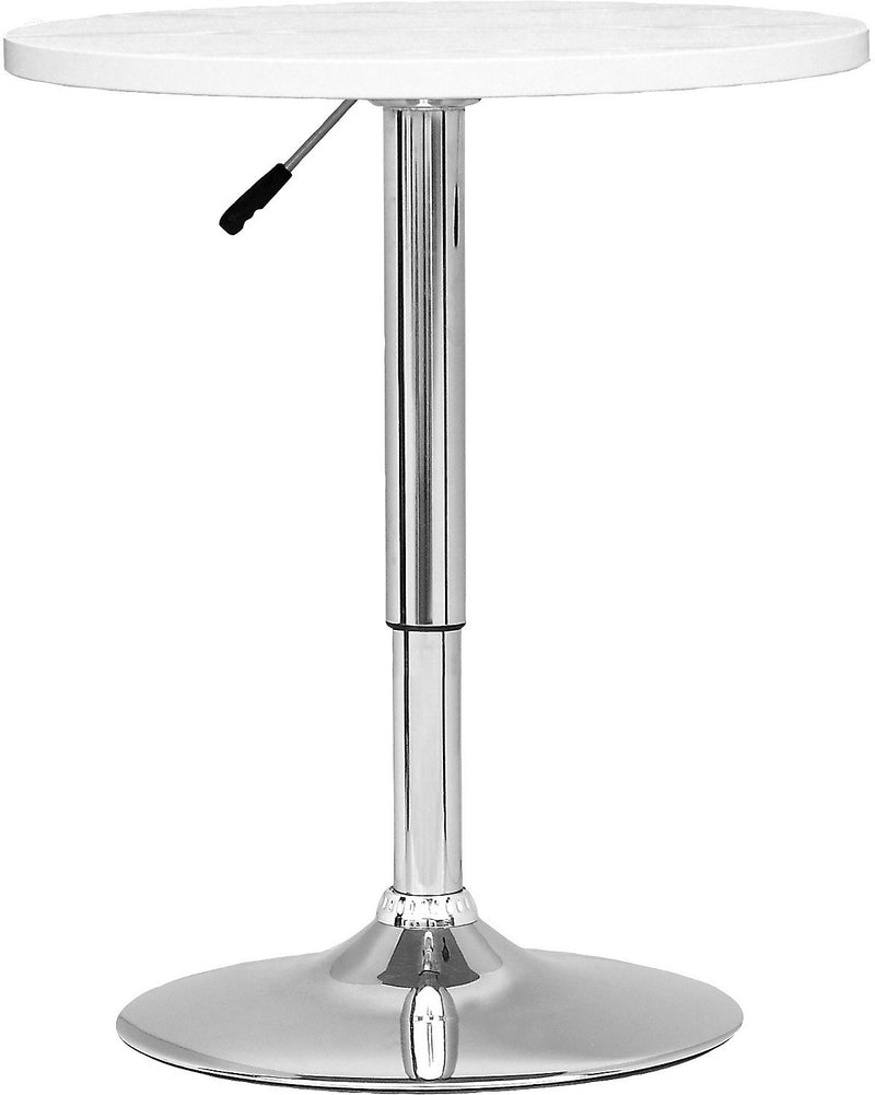 Bisk Bar-Height Table - White