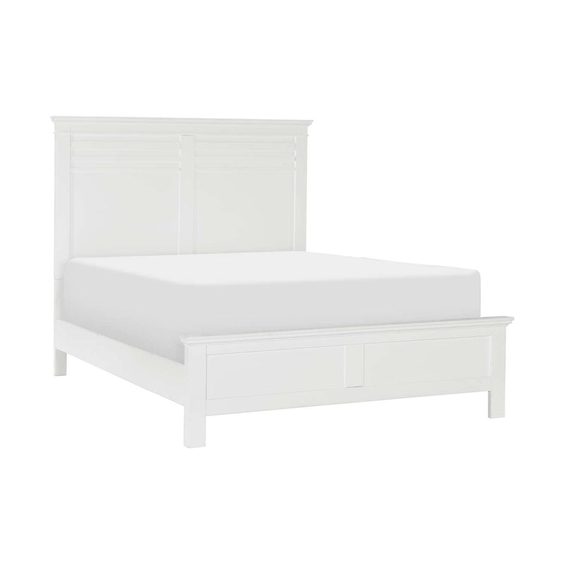 Dale Queen Bed - White
