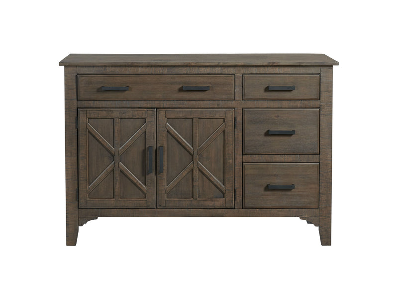 Warren Server - Dark Brown