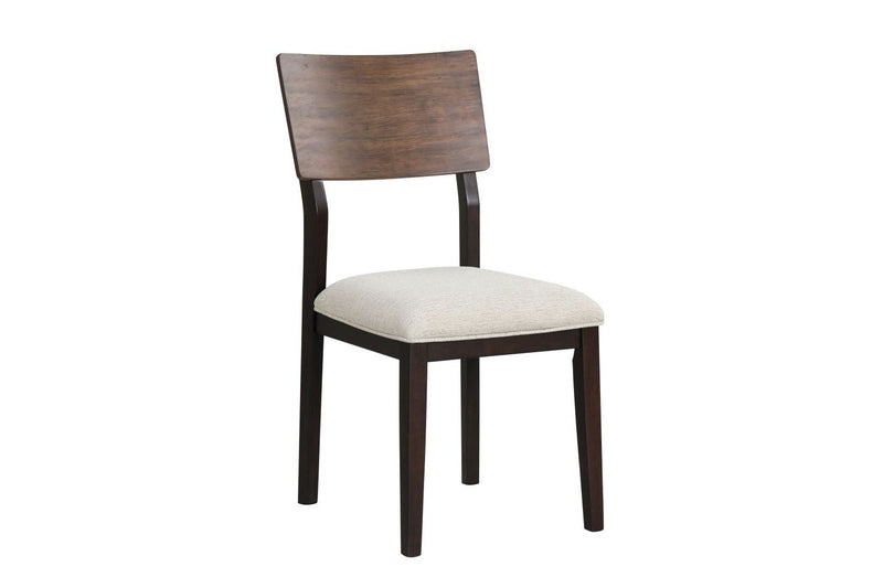 Sacliff Side Chair - Black/Brown