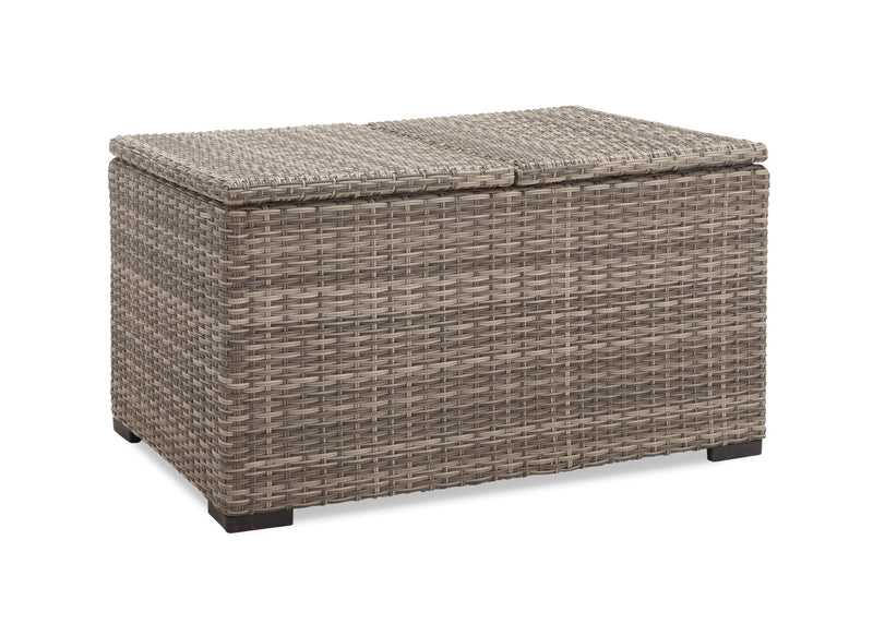 Brechin Lift-Top Outdoor Coffee Table - Grey