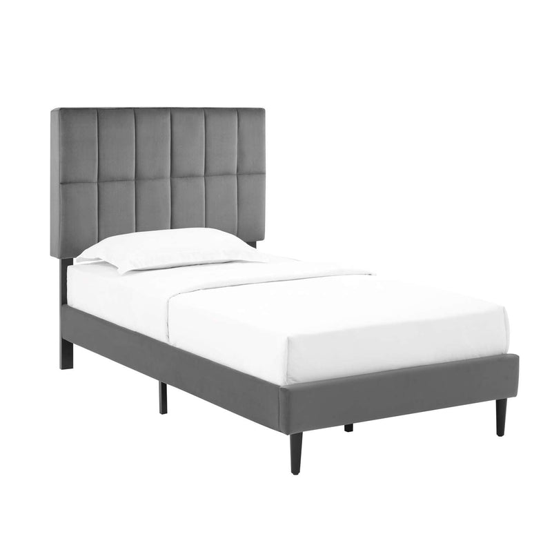 Arnell Twin Bed - Grey
