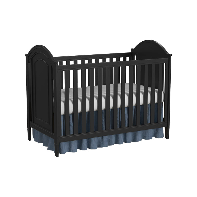 Natalie Cottage Crib - Black