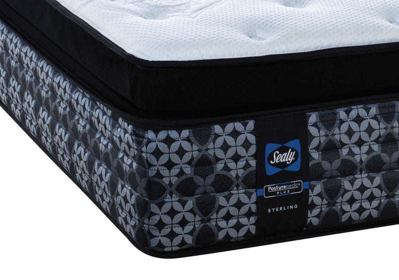 Sealy Posturepedic® Plus Sterling Series - Lily Plush Euro Pillowtop Twin XL Mattress