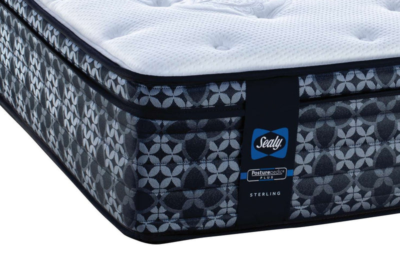 Sealy Posturepedic® Plus Sterling Series - Oscar Medium Eurotop King Mattress